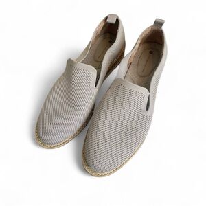 Metropolitan View Harper Womens Knit Metallic Casual And Fashion Sneakers - sz 9